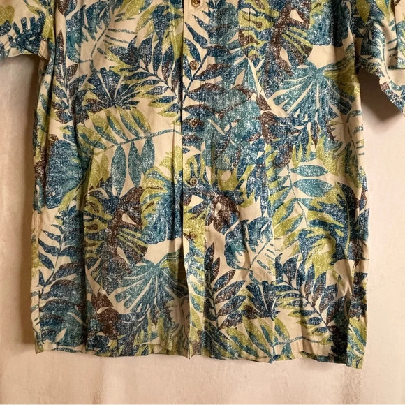Cooke Street Honolulu Men's Short Sleeve Button Up Hawaiian Aloha Shirt Medium - Picture 6 of 11